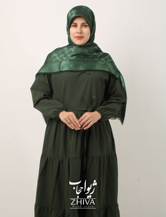 پيراهن ساحلی سه طبقه