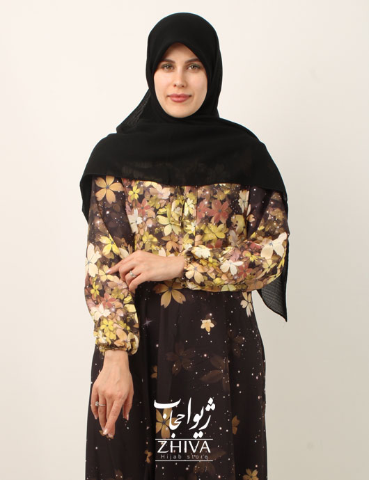 پيراهن ساحلی كلوش فلور كد 3