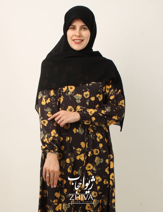 پيراهن ساحلی كلوش فلور كد 5