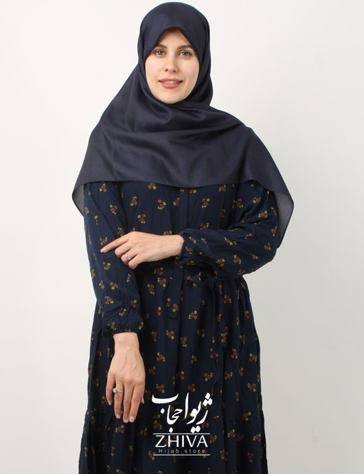 پيراهن ساحلی سه طبقه چين نخی