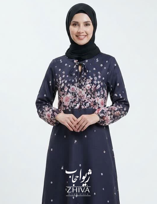 پيراهن ساحلی كلوش فلور كد 30