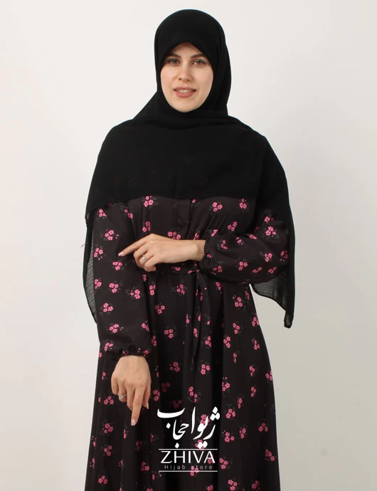 پيراهن ساحلی كلوش فلور كد 24