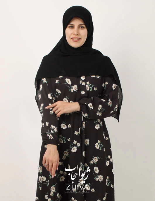 پيراهن ساحلی كلوش فلور كد 34
