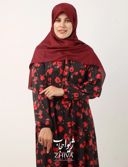 پيراهن ساحلی كلوش فلور كد 26