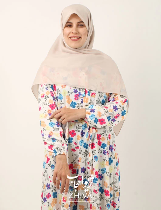 پيراهن ساحلی كلوش فلور كد 41