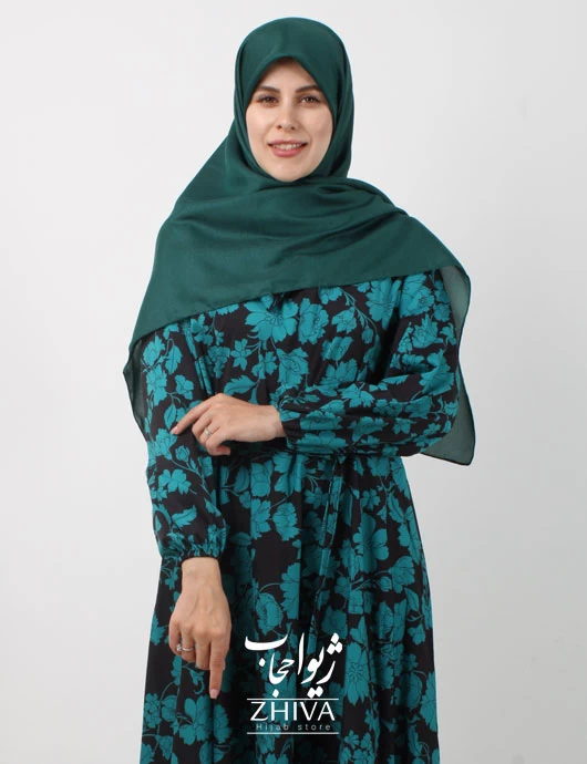 پيراهن ساحلی كلوش فلور كد 35