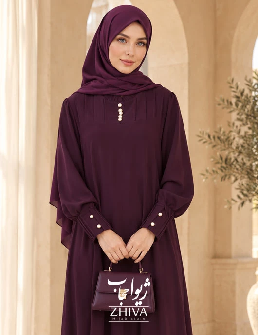 عبا گیسو زرشكی