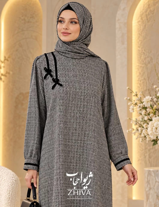 پيراهن پاييزه مهری كد 2